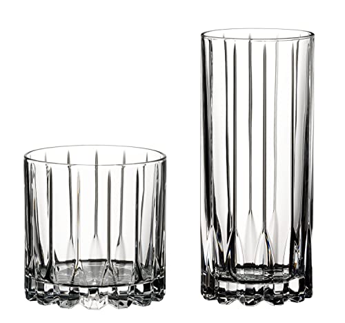 Riedel Drink Specific Rocks  Highball Glassware Set of 8 Clear