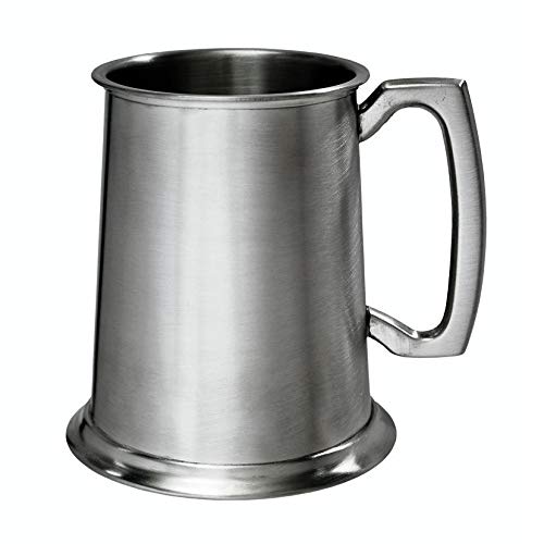 Great Gifts UK Wentworth Pewter Antique Finish Pewter Tankard