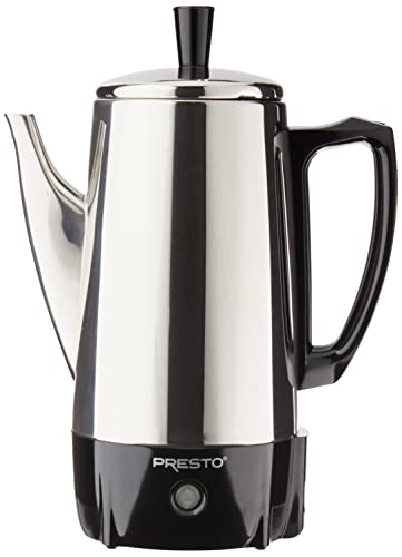 Presto 02822 6Cup StainlessSteel Coffee Percolator