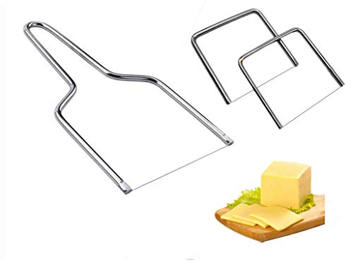 Cheese slicer with wirecheese cutter with wire butter slicer or egg slicer  is necessary for kitchen and outdoor (1 large2 small)