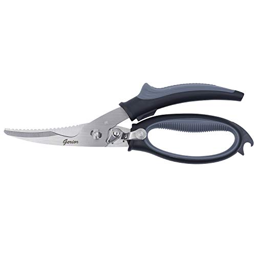 Poultry Shears  Heavy Duty Kitchen Scissors for Cutting Chicken Poultry Game Bone Meat  Chopping Food  Spring Loaded