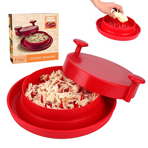 Fship Chicken Shredder Shred Machine Alternative to Bear Claws Meat Shredder for Pulled Pork Red Beef and Chicken (98x314 Inches)