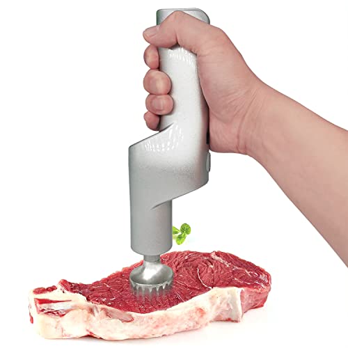Fstcrt Electric Meat Tenderizer Cordless Electric meat tenderizer tool Chargeable meat pounder Meat mallethammer Kitchen gadgets For Tenderizing Steak Beef Poultry Used for Steak Chicken Fish