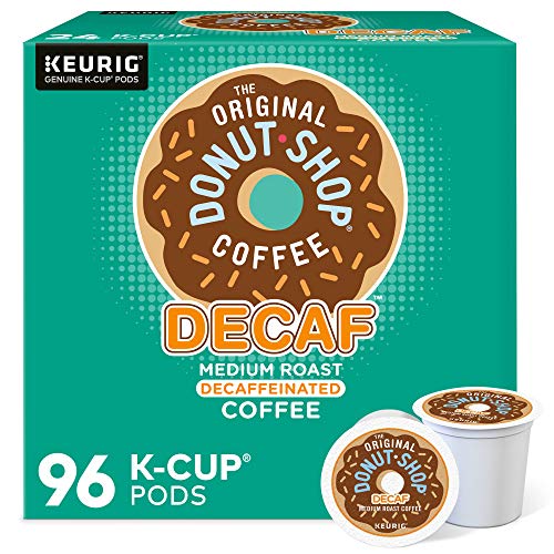 The Original Donut Shop Decaf Keurig SingleServe KCup Pods Medium Roast Coffee 96 Count