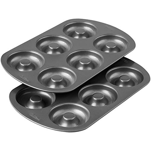 Wilton NonStick 6Cavity Donut Baking Pans 2Count