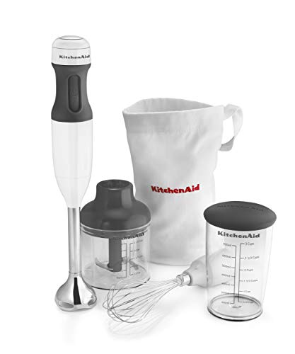 KitchenAid KHB2351WH Pro Line Hand Blender 2 Speed White