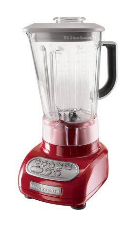 KitchenAid KSB560ER 5Speed Blender with Polycarbonate Jar Empire Red