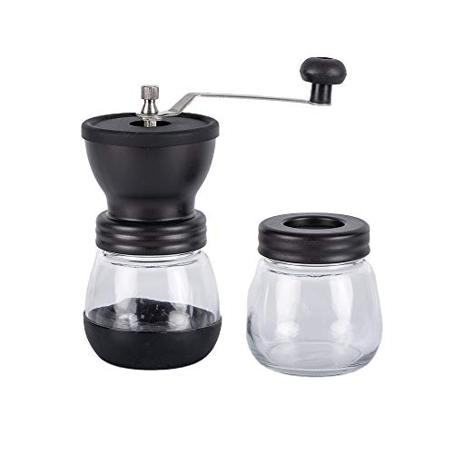 Big Capacity Adjustable Manual Mini Coffee Grinder Ceramic Burr Hand Coffee Grinder Mill for Fine Coarse Grind For Home