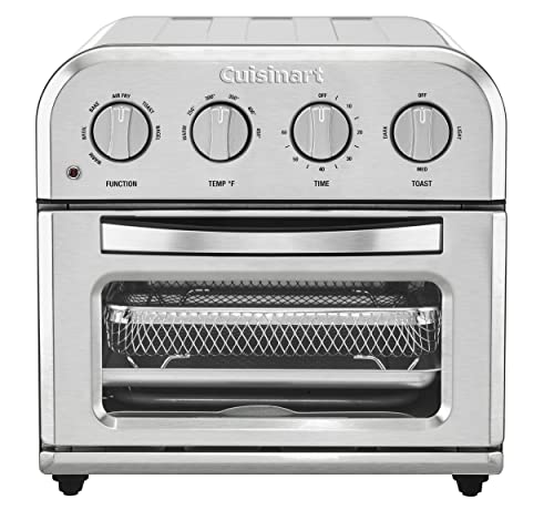 Cuisinart TOA28 Compact Convection Toaster Oven Airfryer 125 x 155 x 115 Stainless Steel