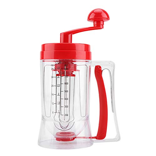 Batter Mixer  HandHeld Manual Pancake Cupcake Batter Mixer Dispenser Blender Machine Baking Tool For Making Cakes Waffles Batters