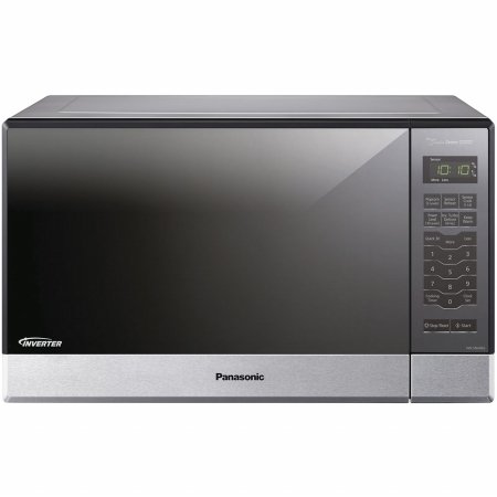 Panasonic Microwave Oven NNSN686S Stainless Steel CountertopBuiltIn with Inverter Technology and Genius Sensor 12 Cubic Foot 1200W