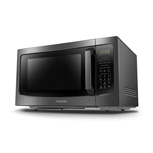Toshiba MLEM45P(BS) Countertop Microwave Oven with Smart Sensor and Position Memory Turntable 16 Cuft with 136 inch Removable Turntable Black Stainless Steel