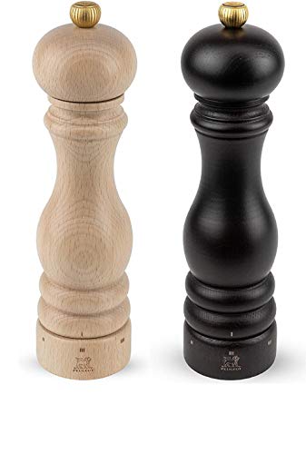 Peugeot Paris USelect Salt And Pepper Mill 9 Set Natural And Chocolate