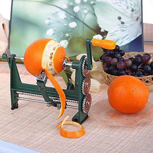 Orange Peeler Handcranked Apple peeler potato Kiwi Peeling Machine Stainless Steel Kitchen Gadgets green 250×1106×170mm
