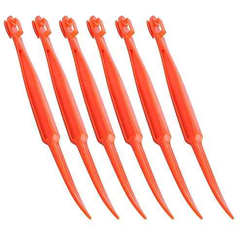 Orange Peelers Xloey 6Pcs Plastic Easy Slicer Cutter Peeler Remover Opener Kitchen Accessories Knife Cooking Tool Kitchen Gadget (New)