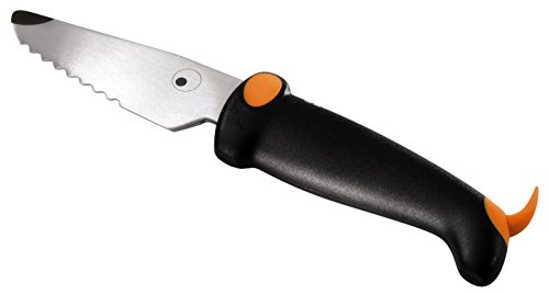 Kuhn Rikon Childrens Blade KinderKItchen Dog Knife Serrated 6 Black