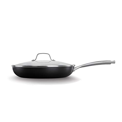 Calphalon Ceramic Frying Pan Nonstick OilInfused Cookware with StayCool Handles PTFE and PFOAFree Dark Gray