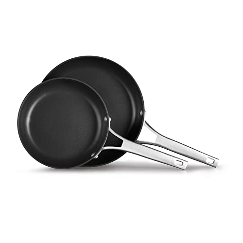 Calphalon Premier HardAnodized Nonstick Frying Pan Set 10Inch and 12Inch Frying Pans