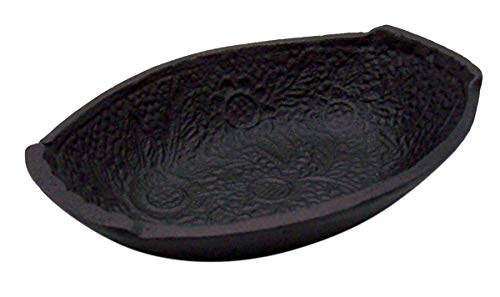 47th  Main Cast Iron Bowl 6 x 4inches Ornate Oval