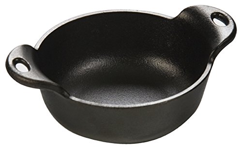 Lodge Heat Enhanced and Seasoned Cast Iron Mini Serving Bowl 12Ounce