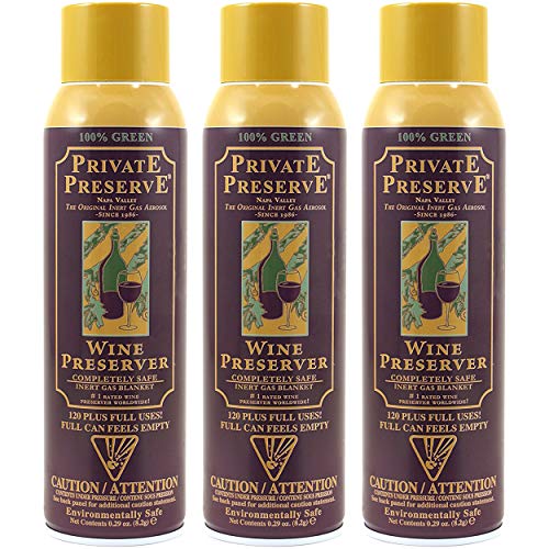 Private Preserve Wine Preservation System Set of 3