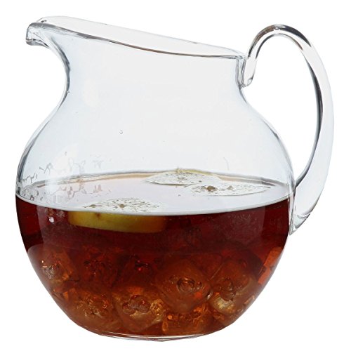 Lilys Home Shatterproof Plastic Pitcher the Large Capacity Makes it Excellent for Parties Both Indoor and Outdoor Clear (100 Ounces)