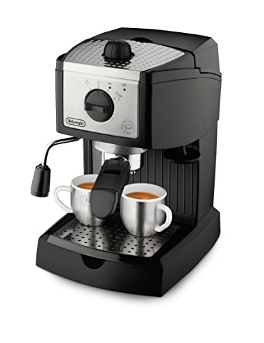 DeLonghi EC155 15 Bar Espresso and Cappuccino Machine Black