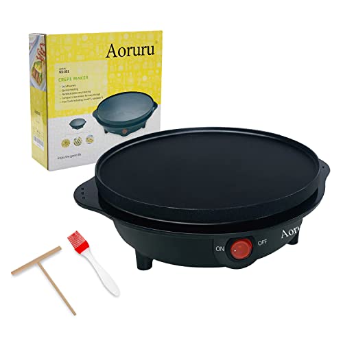 Aoruru 7Crepe Maker Electric Pancake Pan