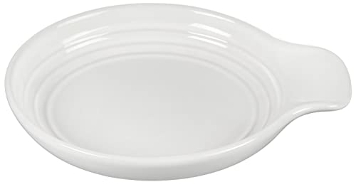 Le Creuset Signature Stoneware Spoon Rest 6 Inches White