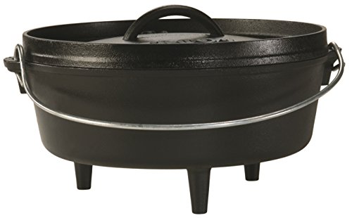 Lodge Cast Iron Camp Dutch Oven 4Quart