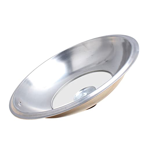 DOITOOL Stainless Steel Pan Lid Stainless Steel Universal Lid 28cm Pan Lid Cover Frying Pan Cover Cookware Lids Cooking Dome Cover Glass Pot Lids Wok Cover Stainless Steel