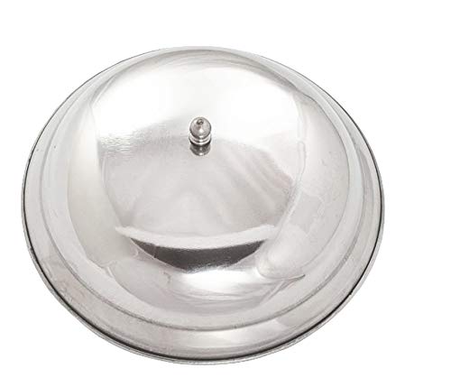 Sunrise Stainless Steel Wok Cover for Serving Wok 8 Diameter (Mini Wok Cover) (1)