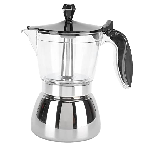 Coffee Pot 6 Cups Household Brewing Moka Pot for Making Coffee