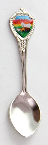 Nebraska State Souvenir Collectible Mini Spoon 3 lpco