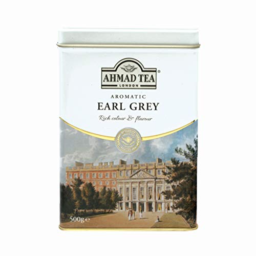 Ahmad Tea Earl Grey Aromatic Loose Tea Ceylon Caddy 176 Oz