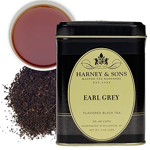 Harney  Sons Black Earl Grey Loose Leaf Tea 4 Ounce