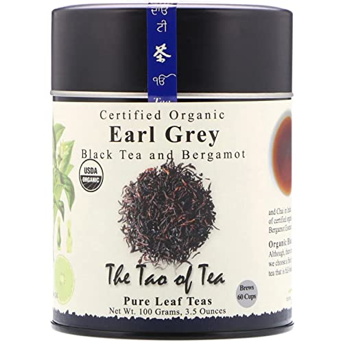 The Tao of Tea Earl Grey Black Tea Loose Leaf 35 Ounce Tin