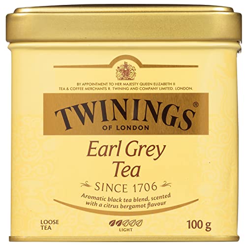 Twinings Earl Grey Loose Tea Tins 353 Ounce (Pack Of 6)