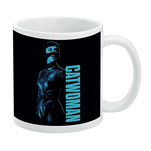 The Batman Catwoman Ceramic Coffee Mug Novelty Gift Mugs for Coffee Tea and Hot Drinks 11oz White