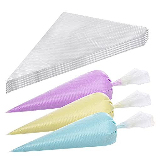 300 Pcs Pastry Piping Bags 13 inch Disposable Icing Cream Bag for Cookie Cake Decorating