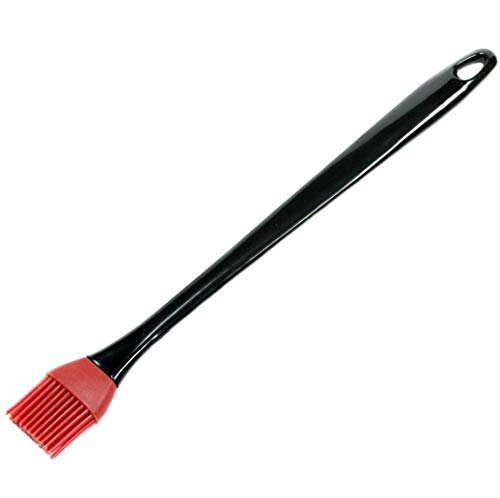 Chef Craft Select Silicone Basting Brush 135 inches in length RedBlack