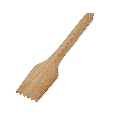 Lanpuly Wood Grill Scraper Wooden BBQ Grill Brush Cleaner with Long Handle NonBristle Barbecue Cleaning Tools for Barbecue Multi Types Grill Grates Kitchen