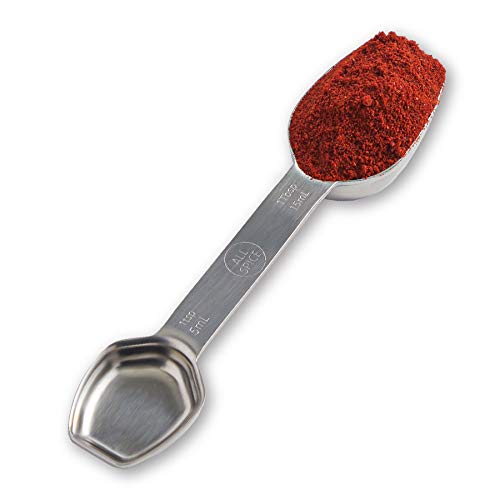 AllSpice Stainless Steel Double Sided Measuring Spoon Teaspoon and Tablespoon