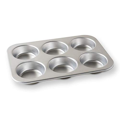 Nordic Ware Jumbo Muffin Pan Six 4in Cups Natural