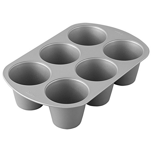 Wilton Giant Cupcake Pan Jumbo Muffin and Cupcake Pan 6Cup Steel