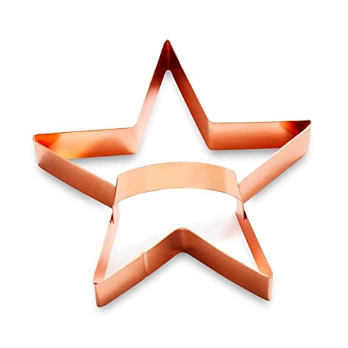 Sur La Table CopperPlated Star Cookie Cutter with Handle 4