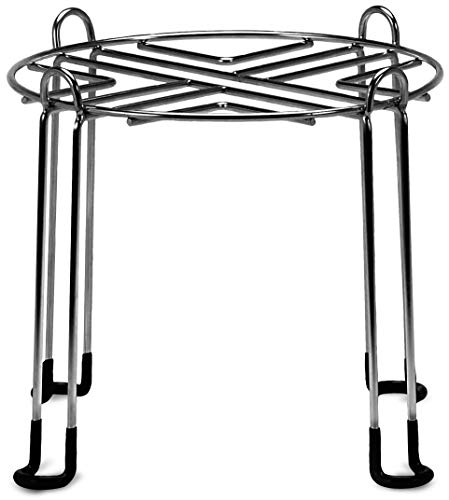 Impresa Water Filter Stand 8 Tall by 9 Wide for Berkey Countertop Stainless Steel Stand for Most Medium Gravity Fed Water Coolers  Fills Tall Glasses Pitchers Pots with Water