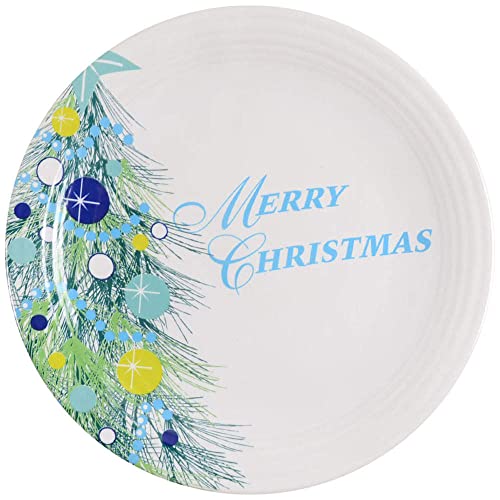 Fiesta 1175 Chop Plate Merry Christmas (Blue)