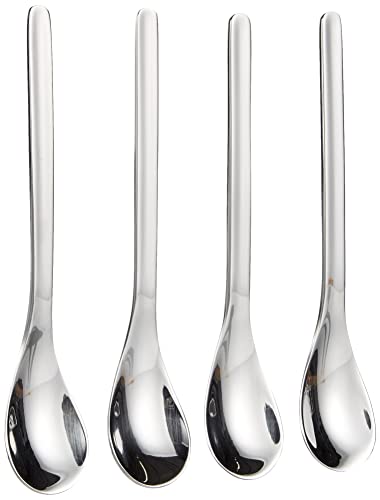 Coffee Passion Espresso Spoon Set of 4 by Villeroy  Boch  1810 Stainless Steel  Dishwasher Safe  4 Inches