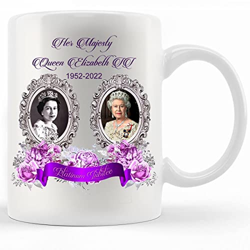 RIP Queen Elizabeth Mug Queen Elizabeth Cup Queen Elizabeth Coffee Mug Rest In Peace Queen Mug Queen Elizabeth II Memorial Mug The Queen Of England Memorial Gifts British Queen Memorabilia Gifts